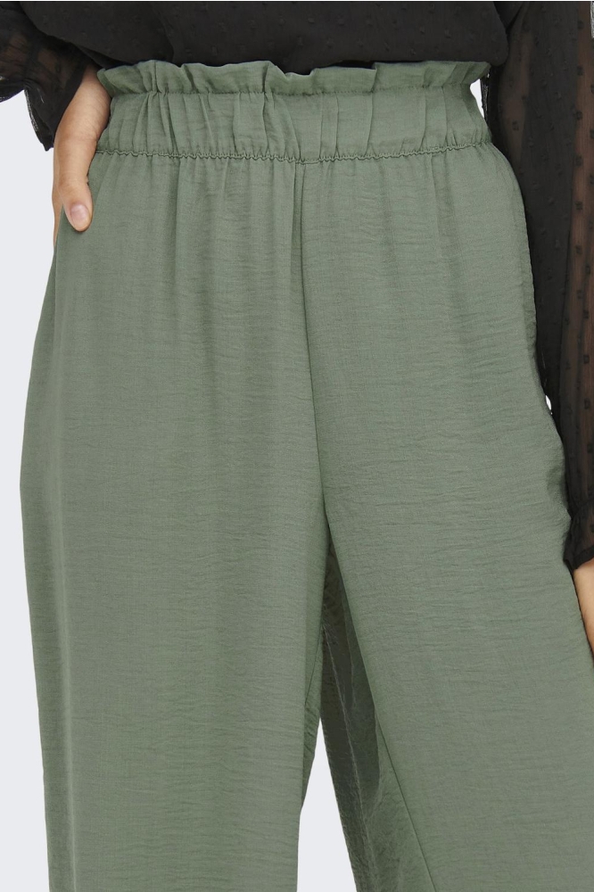 JDYDIVYA HW WIDE PANTS WVN NOOS 15271184 SEA SPRAY